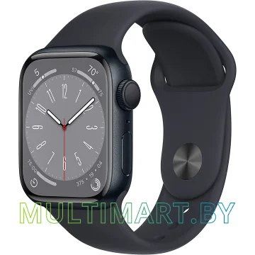 Смарт-часы Apple Watch Series 8 41 мм GPS Midnight S/M A2770 (MNU73LL/A)
